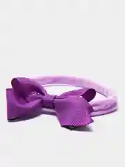 Сиреневый повязка с бантом для волос /повязка на голову one size