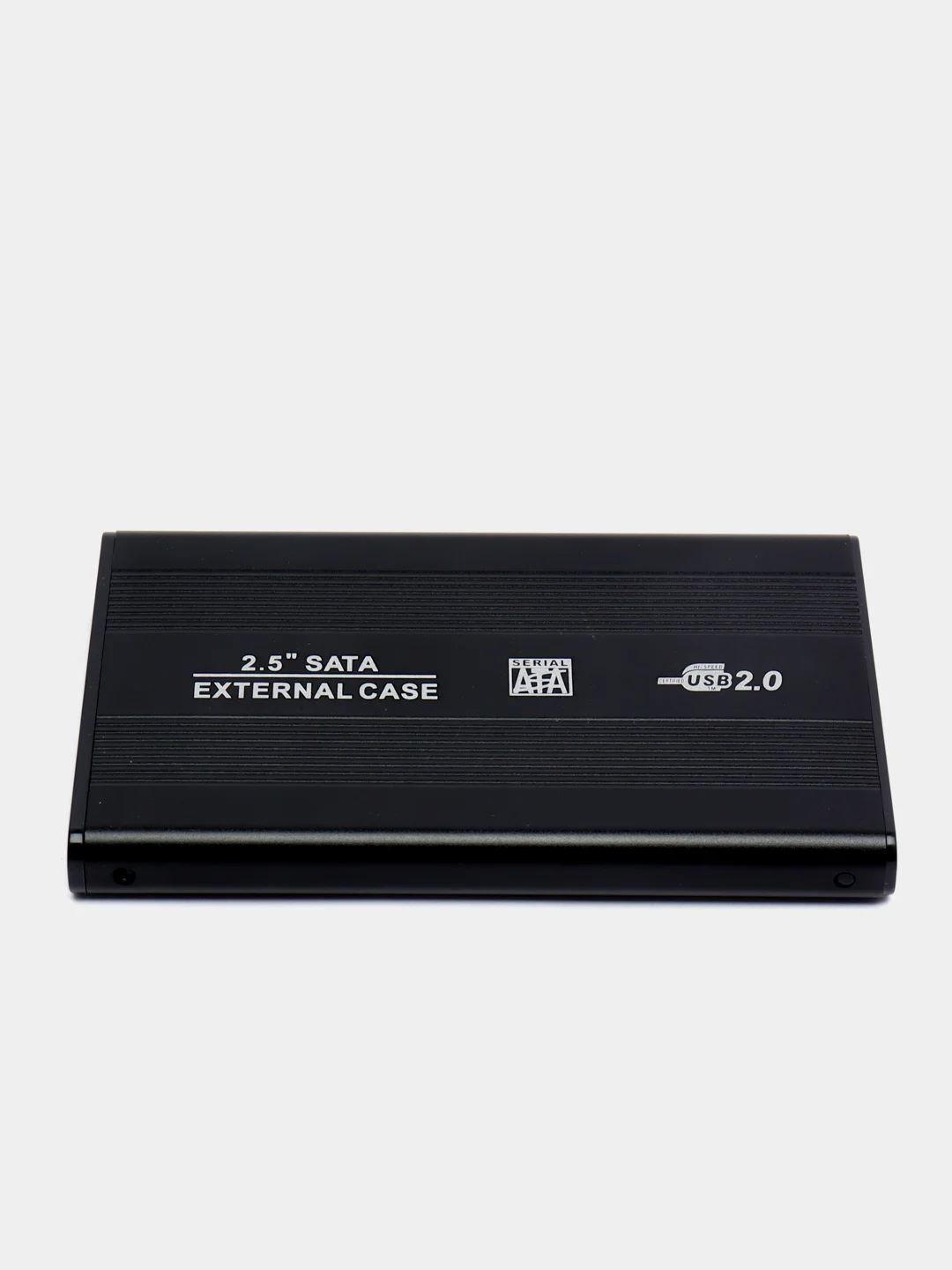Черный корпус - кейс для внешнего жесткого диска (корпус) для HDD SSD 2,5 USB 2.0