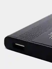 Черный корпус - кейс для внешнего жесткого диска (корпус) для HDD SSD 2,5 USB 2.0
