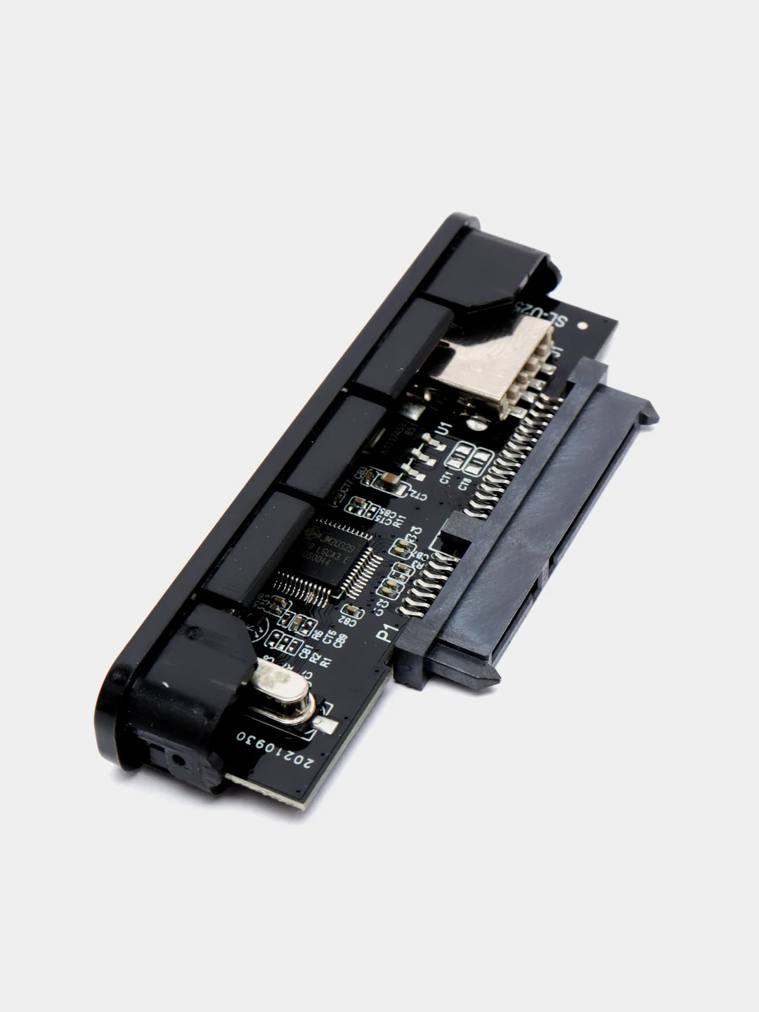 Черный корпус - кейс для внешнего жесткого диска (корпус) для HDD SSD 2,5 USB 2.0