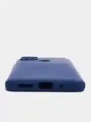 Темно-синий чехол Xiaomi Redmi 10A, Redmi 9C, Сяоми Редми 10А, силиконовый, цветной с мягким подкладом