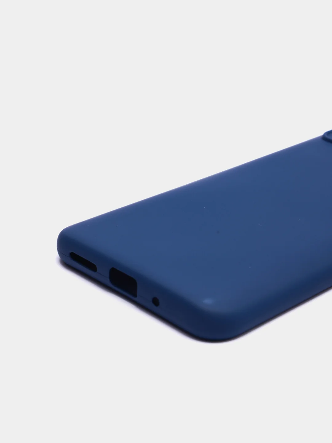 Темно-синий чехол Xiaomi Redmi 10A, Redmi 9C, Сяоми Редми 10А, силиконовый, цветной с мягким подкладом