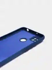 Темно-синий чехол Xiaomi Redmi 10A, Redmi 9C, Сяоми Редми 10А, силиконовый, цветной с мягким подкладом