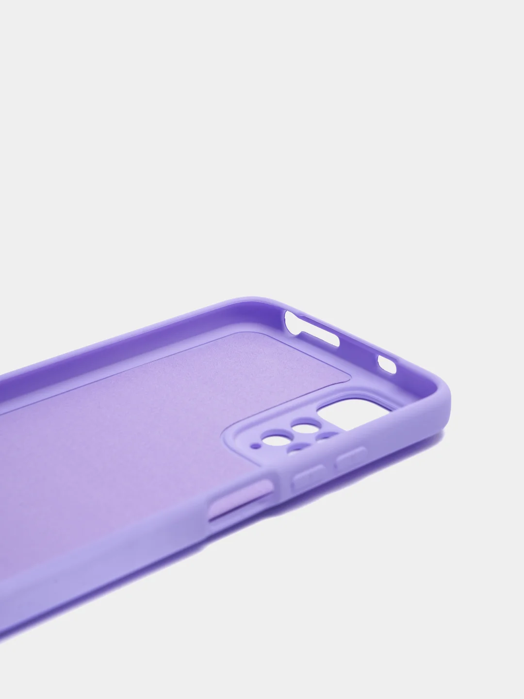 Лавандовый чехол силиконовый Xiaomi Redmi Note 11 4G, Redmi Note 11S, Сяоми Редми Нот 11 4G, 11С