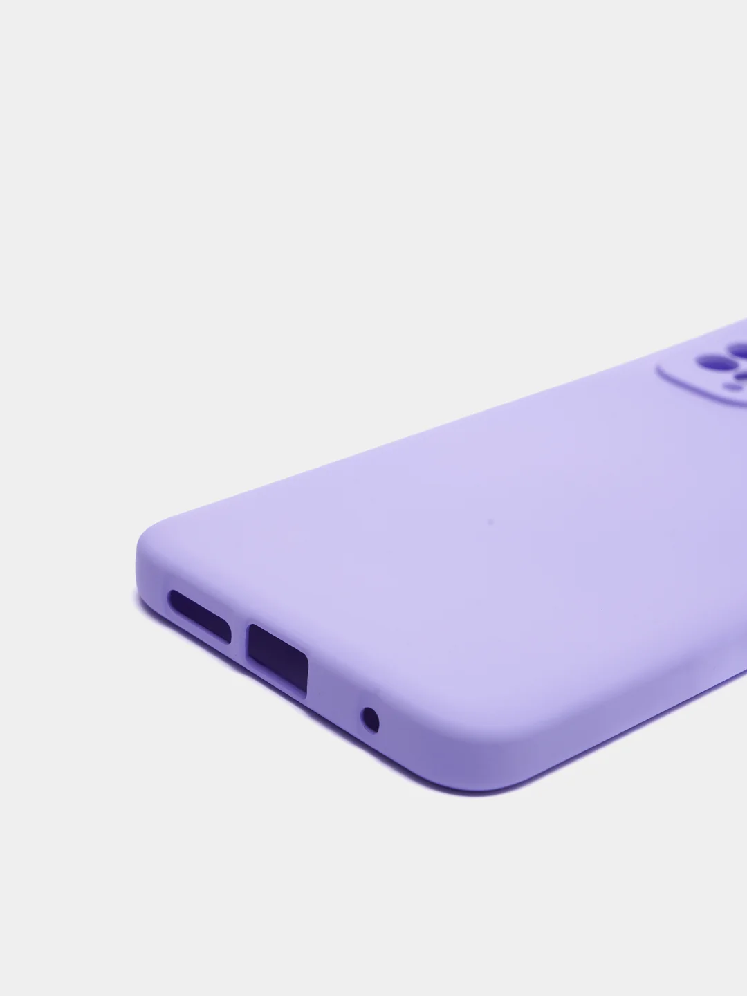 Лавандовый чехол силиконовый Xiaomi Redmi Note 11 4G, Redmi Note 11S, Сяоми Редми Нот 11 4G, 11С