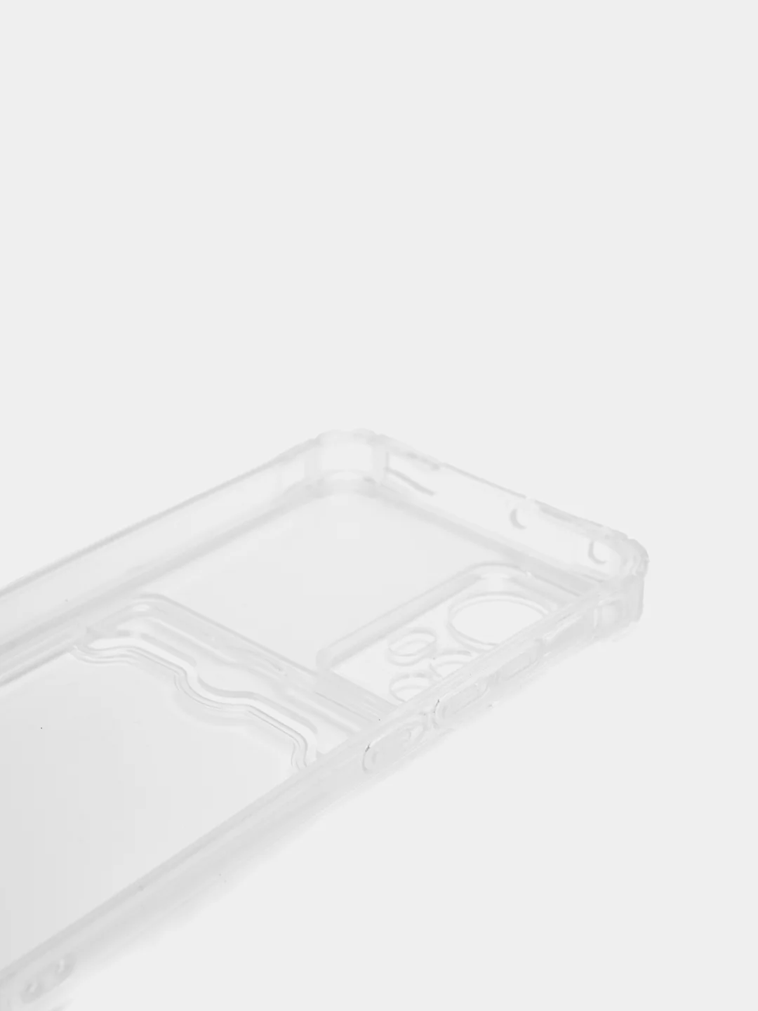 Марсала чехол противоударный Xiaomi 12 / 12X / 12S, Сяоми 12, 12X, 12С прозрачный с карманом для карты