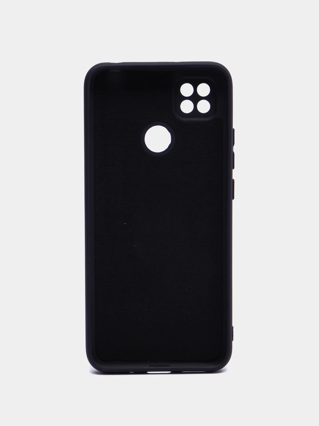 Черный чехол Xiaomi Redmi 10A, Redmi 9C, Сяоми Редми 10А, силиконовый, цветной с мягким подкладом