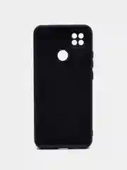Черный чехол Xiaomi Redmi 10A, Redmi 9C, Сяоми Редми 10А, силиконовый, цветной с мягким подкладом