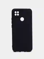 Черный чехол Xiaomi Redmi 10A, Redmi 9C, Сяоми Редми 10А, силиконовый, цветной с мягким подкладом