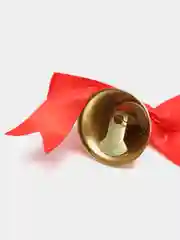 Колокольчик с красным бантом на последний звонок