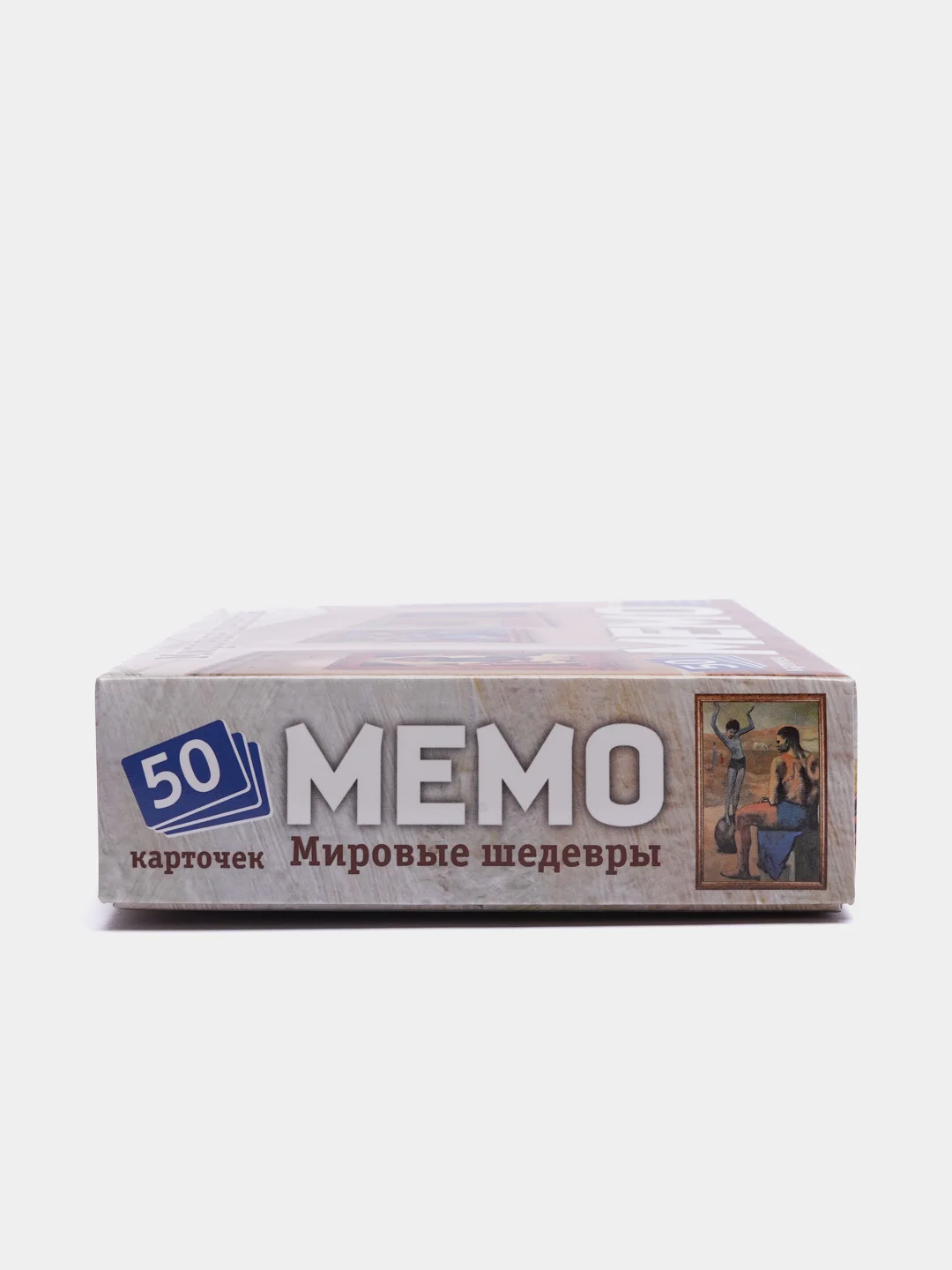 Бежевый настольная карточная игра  "Мемо"