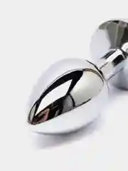Оранжевый анальная пробка, металлическая, S, M, L