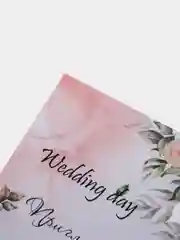Розовый свадебные приглашения, 10 штук, 10*15 см