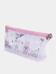 Розовый пенал школьный