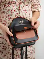 Черный рюкзак женский