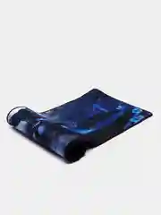 Голубой коврик для мыши с принтами из игр, 30x80см