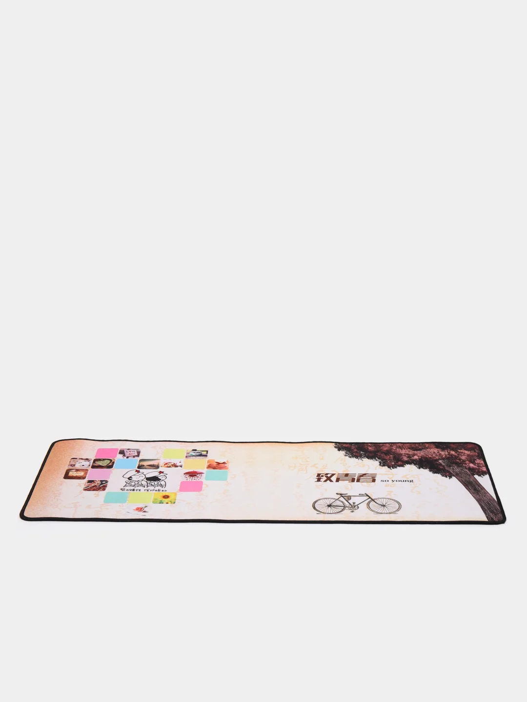 Конфетный коврик для мыши с принтами из игр, 30x80см