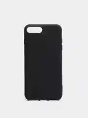 Черный чехол матовый для iPhone 8 Plus 1.3mm