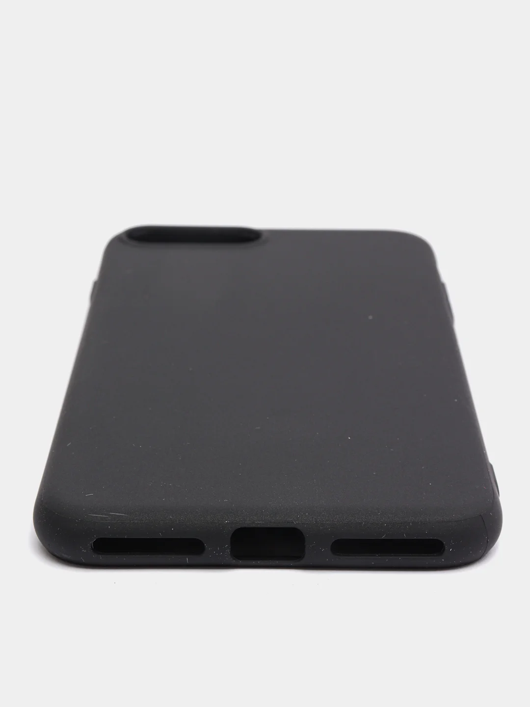 Черный чехол матовый для iPhone 8 Plus 1.3mm