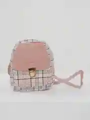 Розовый рюкзак женский