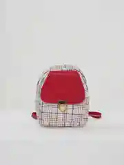 Бордовый рюкзак женский