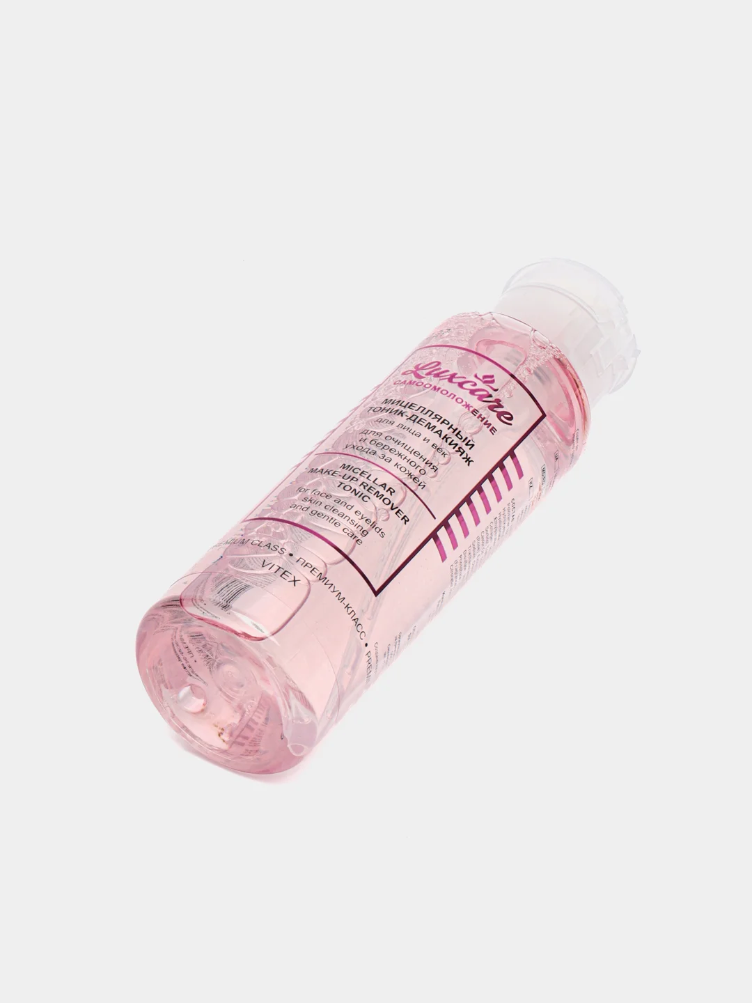 Мицеллярный тоник-демакияж для лица и век Витэкс LUXCARE, очищение и бережный уход, 190 мл