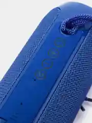 Голубой портативная беспроводная колонка, 10 Вт, 2 динамика, FM радио, micro SD, 1200 мАч