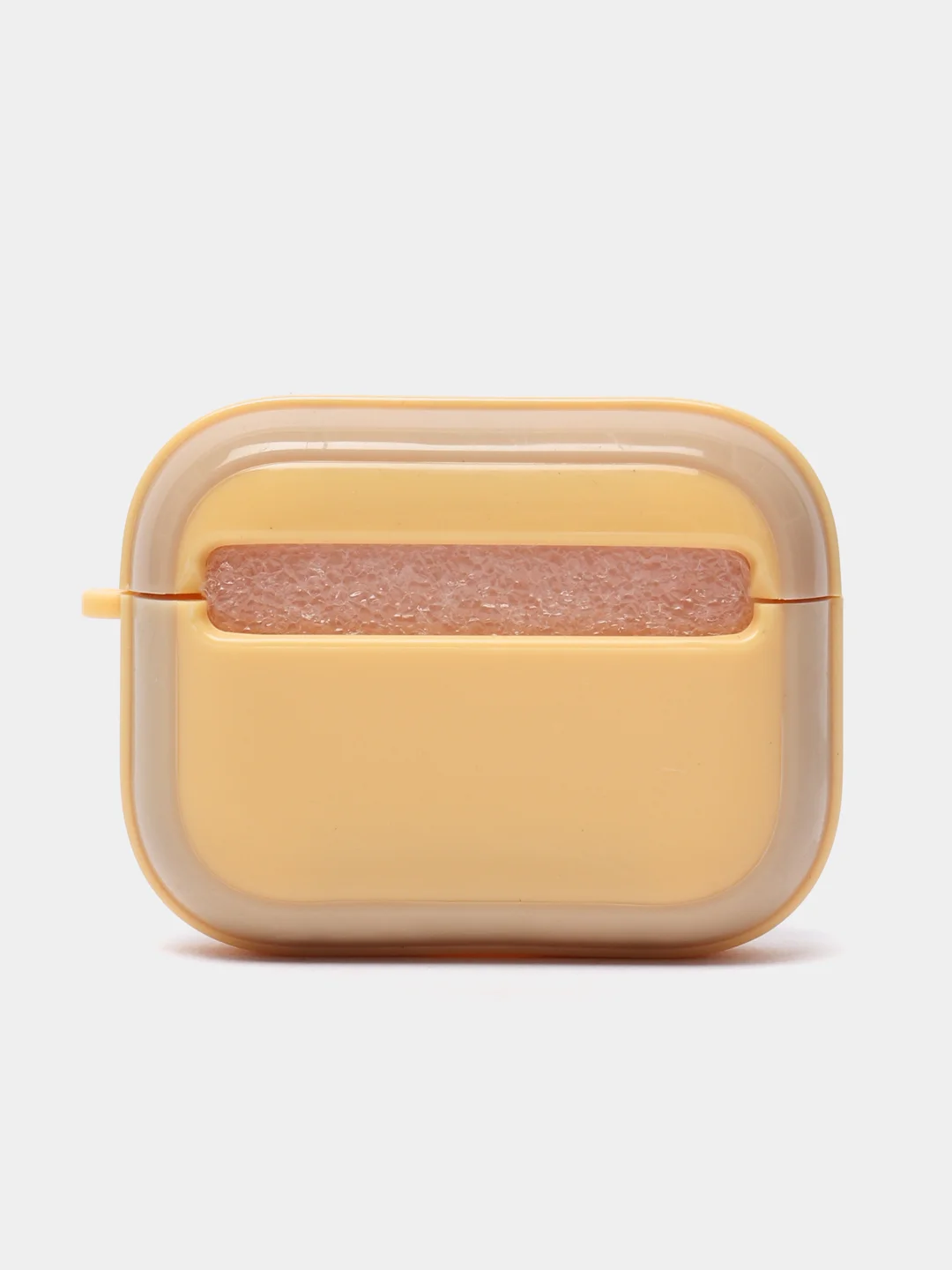 Желтый защитный чехол для наушников Apple Airpods Pro