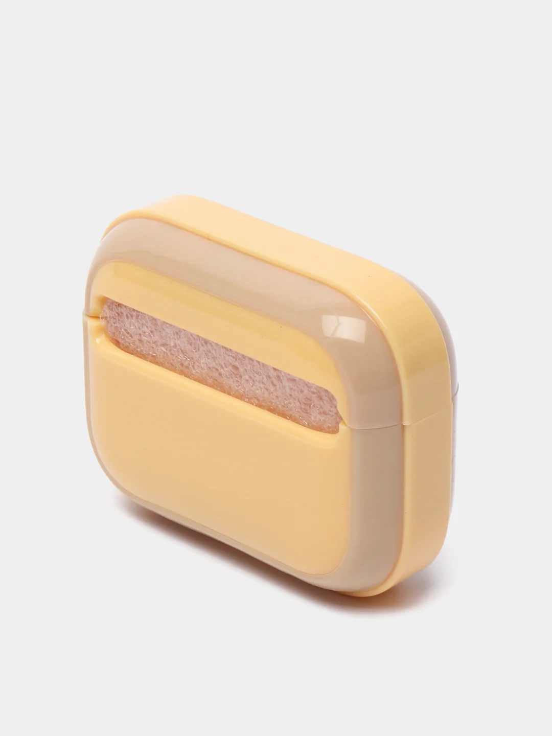 Желтый защитный чехол для наушников Apple Airpods Pro