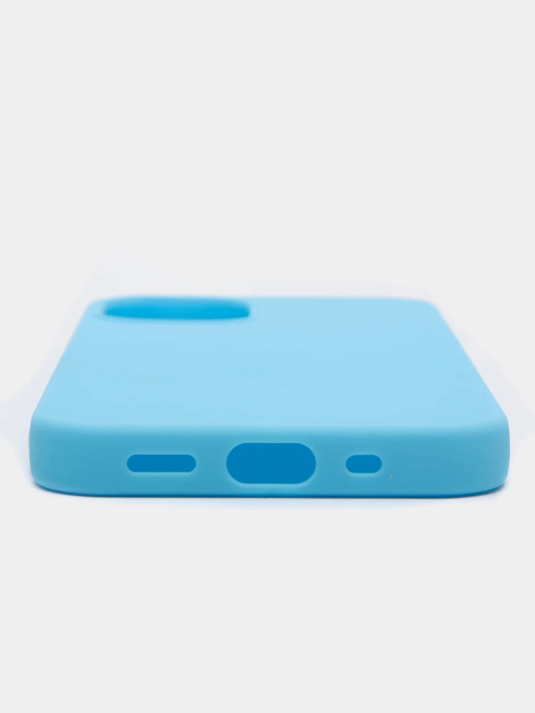 Голубой чехол на iPhone 11 / 11Pro / 11Pto Max, 12 Mini / 12 / 12 Pro / 12 Pro Max