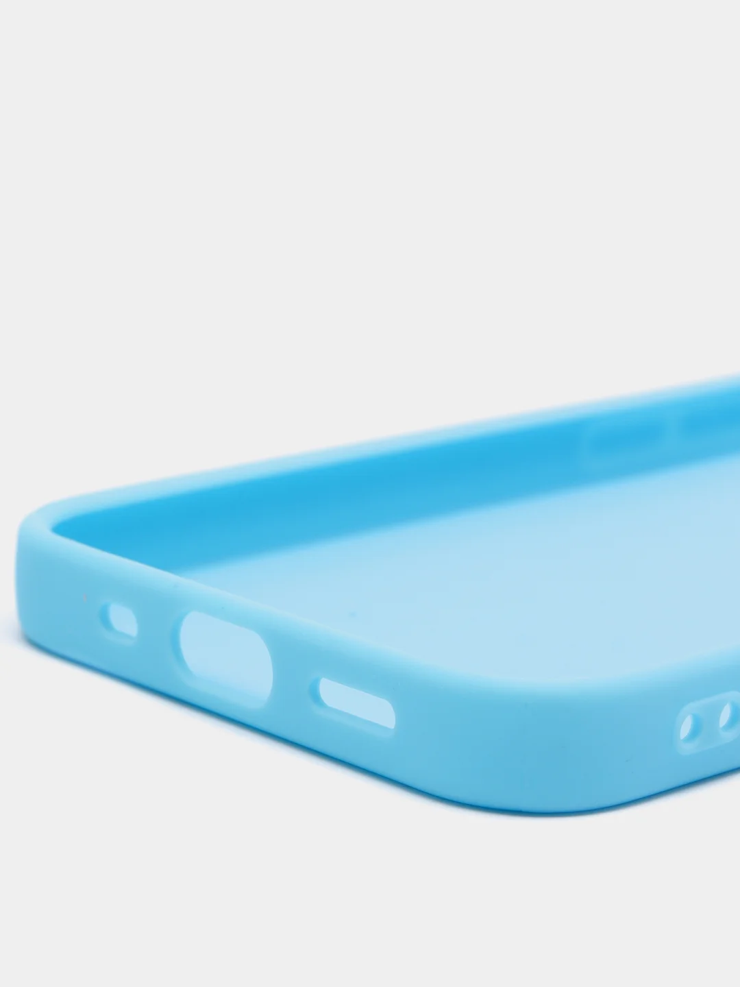 Голубой чехол на iPhone 11 / 11Pro / 11Pto Max, 12 Mini / 12 / 12 Pro / 12 Pro Max