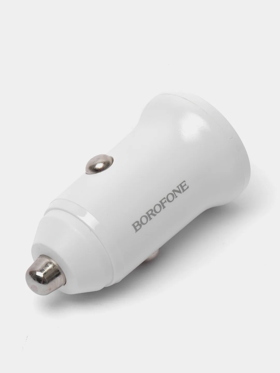 Белый автомобильное зарядное устройство USB 2,4A BOROFONE BZ18,BZ18A PD20W Quick Charge 3.0