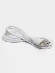 Белый кабель Type-C 3.0A, Lightning 2.4A, Micro USB 2.4A, быстрая зарядка 1 м