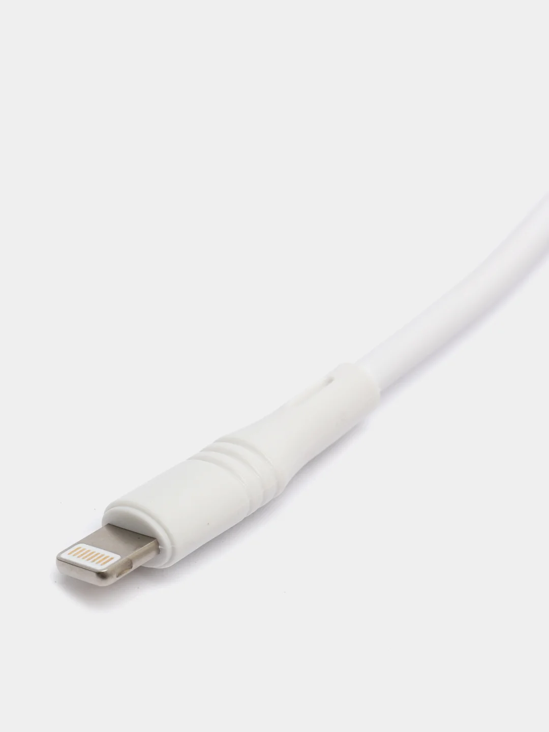 Белый кабель Type-C 3.0A, Lightning 2.4A, Micro USB 2.4A, быстрая зарядка 1 м