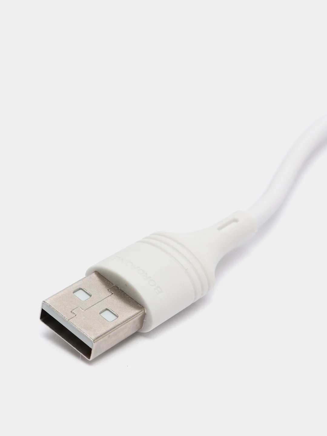Белый кабель Type-C 3.0A, Lightning 2.4A, Micro USB 2.4A, быстрая зарядка 1 м