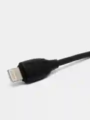 Черный дата-кабель для APPLE 1м Borofone BX19, НА АЙФОН для зарядки, usb кабель LIGHTNING 2.4A