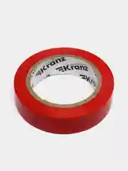 Красный изолента ПВХ, 15 мм x 10 м KRANZ
