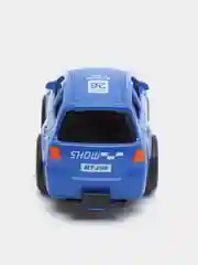 Синий автомобиль инерционный