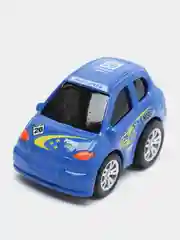 Синий автомобиль инерционный