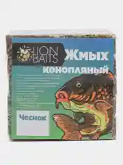 Жмых конопляный Lion Baits "Макуха чеснок", 20 штук