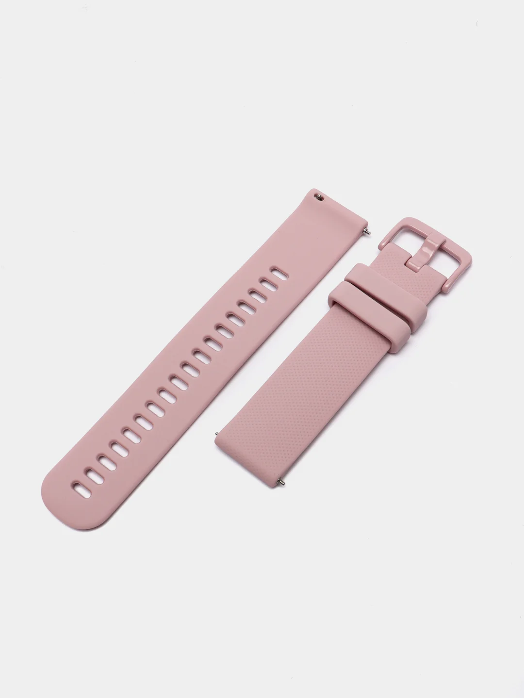 Розовый силиконовый ремешок для Xiaomi Amazfit Bip / GTR 42 мм / GTS / Samsung Gear S2 / 20 22 мм