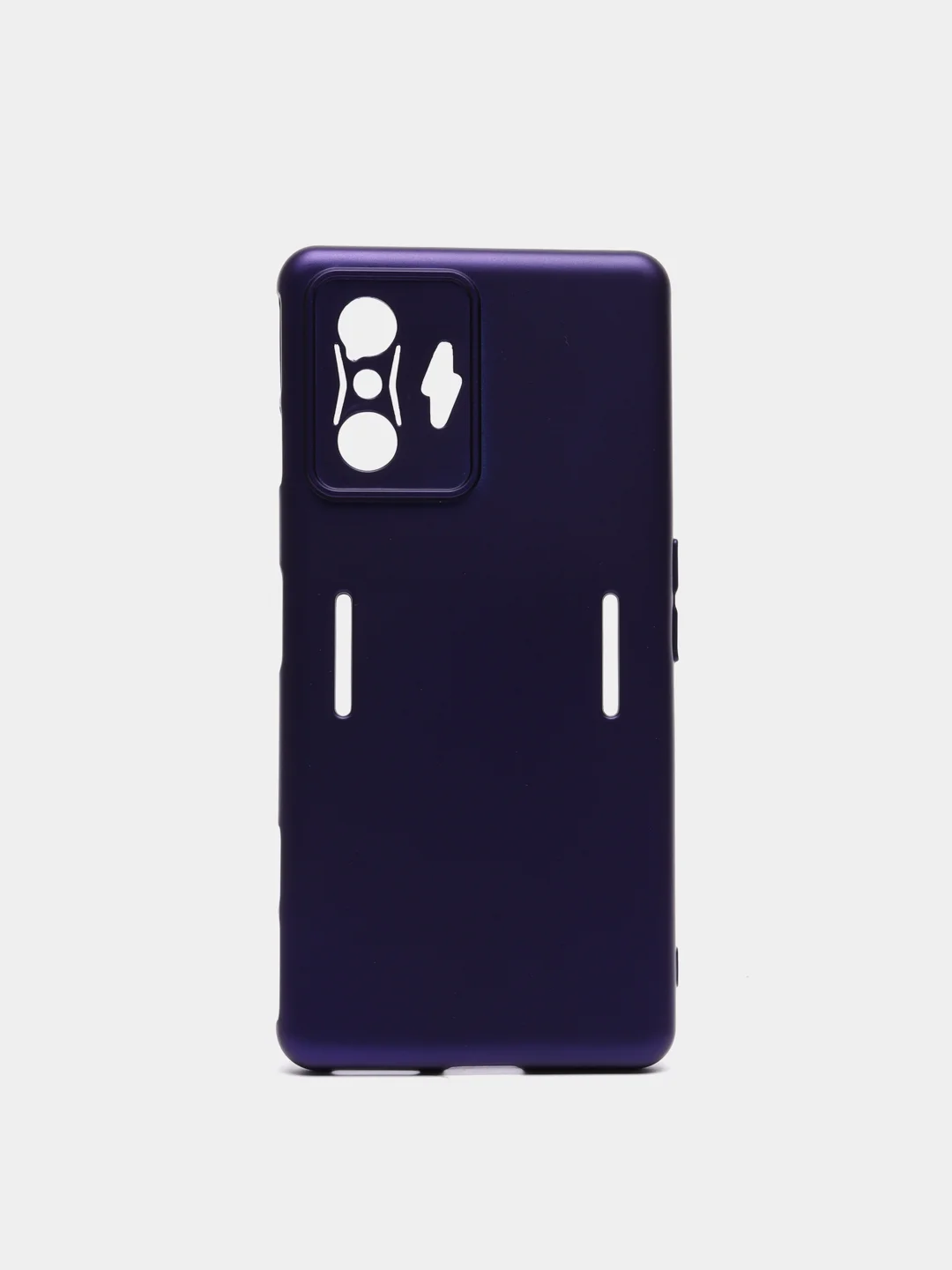 Фиолетовый чехол XIAOMI POCO f4 GT, с защитой камеры и бархатом внутри