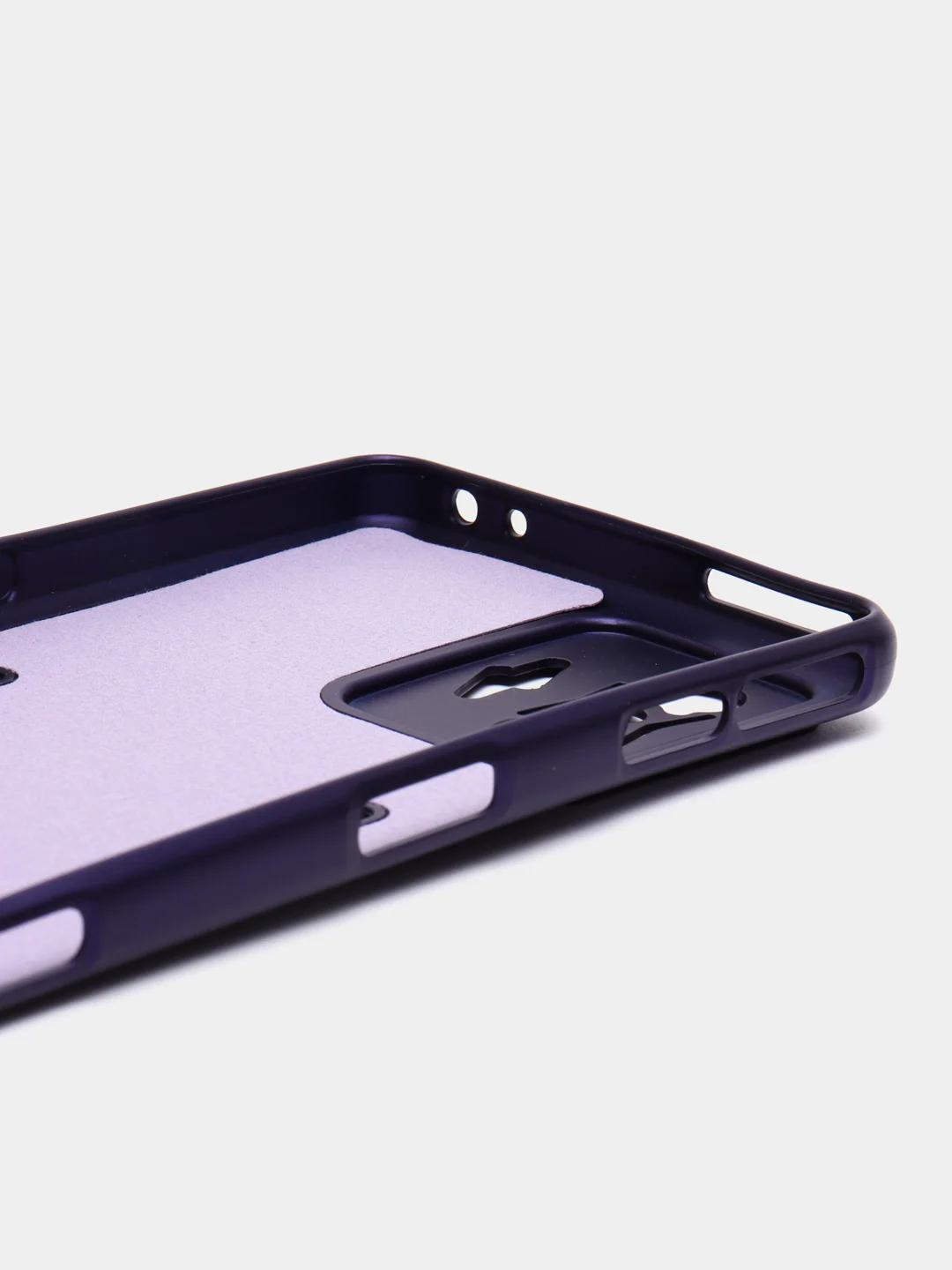 Фиолетовый чехол XIAOMI POCO f4 GT, с защитой камеры и бархатом внутри