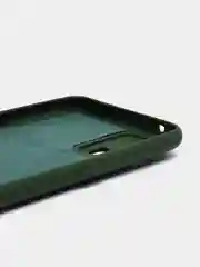 Тёмно-зелёный чехол REALME GT NEO 2T с защитой камеры и бархатом внутри