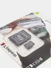 Карта памяти Kingston microSD, 4 объема, UHS I, U1, U3