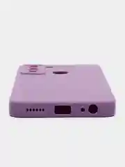 Сиреневый чехол с защитой камеры TECNO POP 5 LTE
