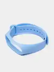 Голубой силиконовый ремешок для фитнес браслета Xiaomi Mi Band 4, Mi Band 3
