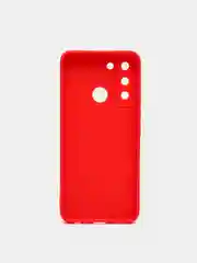 Красный чехол с защитой камеры TECNO POP 5 LTE