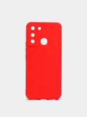 Красный чехол с защитой камеры TECNO POP 5 LTE