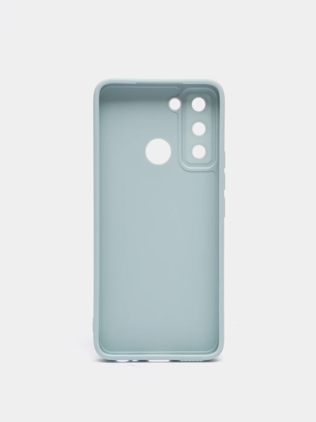 Бирюзовый чехол с защитой камеры TECNO POP 5 LTE